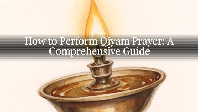 How to Perform Qiyam Prayer: A Comprehensive Guide