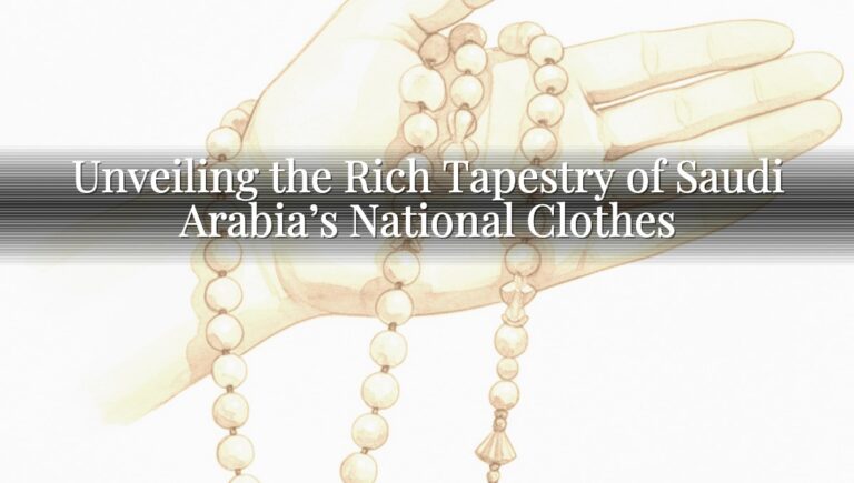 Unveiling the Rich Tapestry of Saudi Arabia’s National Clothes
