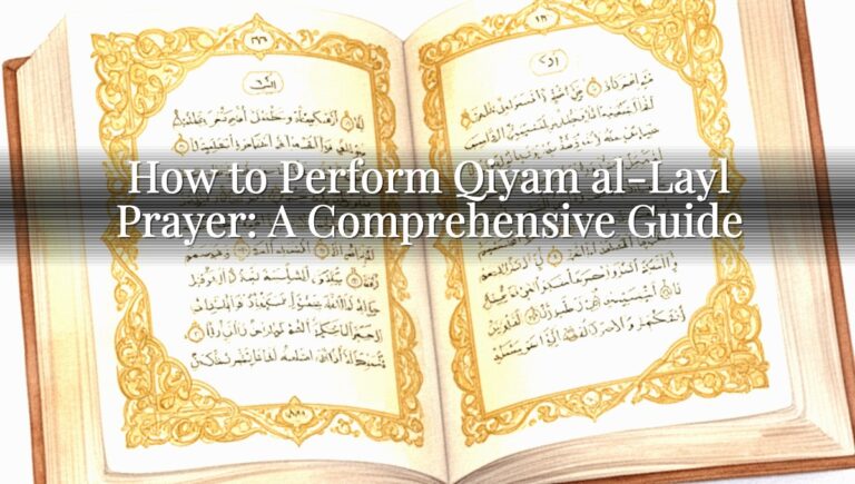 How to Perform Qiyam al-Layl Prayer: A Comprehensive Guide