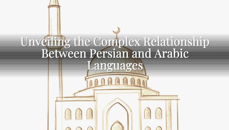 Unveiling the Complex Relationship Between Persian and Arabic Languages