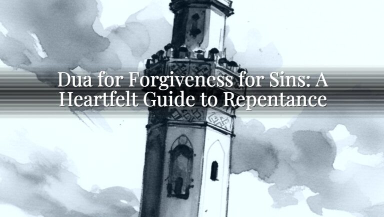 Dua for Forgiveness for Sins: A Heartfelt Guide to Repentance