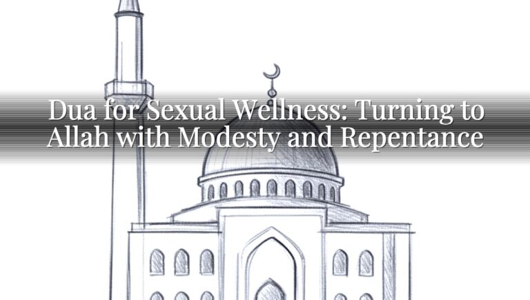 Dua for Sexual Wellness: Turning to Allah with Modesty and Repentance