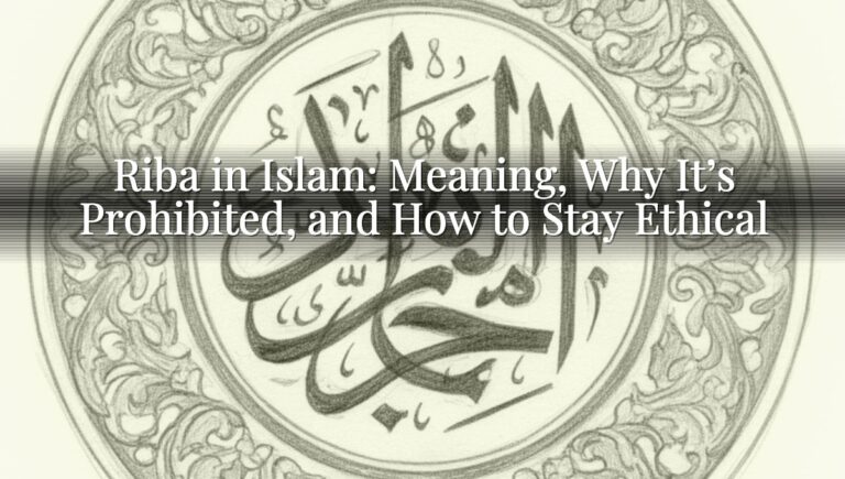 Riba in Islam: Meaning, Why It’s Prohibited, and How to Stay Ethical
