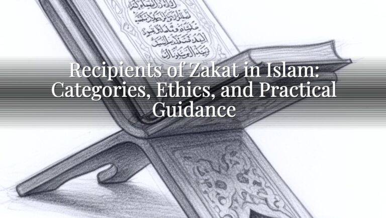 Recipients of Zakat in Islam: Categories, Ethics, and Practical Guidance
