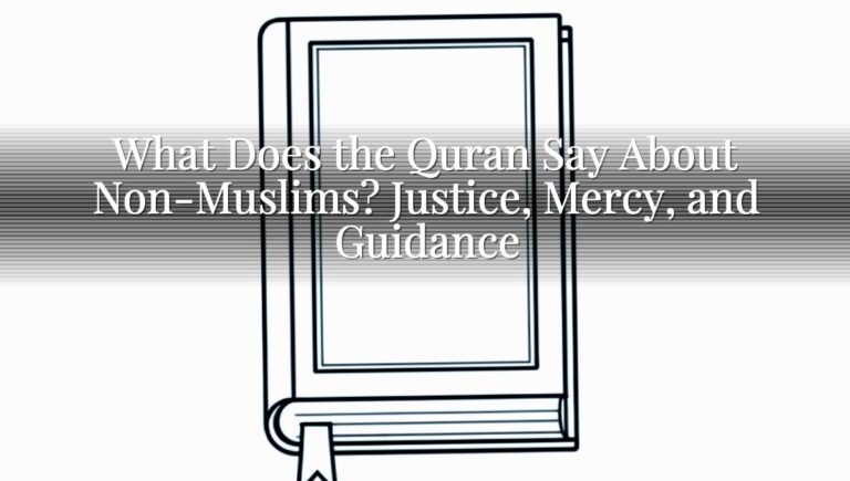 What Does the Quran Say About Non-Muslims? Justice, Mercy, and Guidance