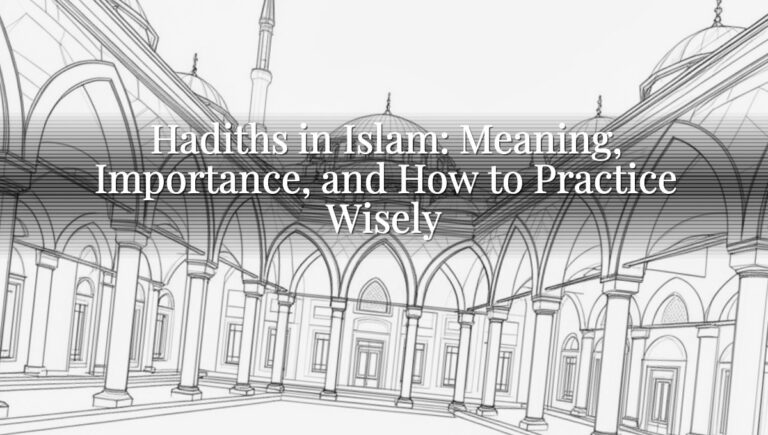 Hadiths in Islam: Meaning, Importance, and How to Practice Wisely