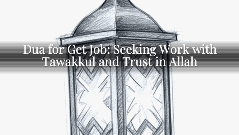 Dua for Get Job: Seeking Work with Tawakkul and Trust in Allah Dua for Get Job: Seeking Work with Tawakkul and Trust in Allah