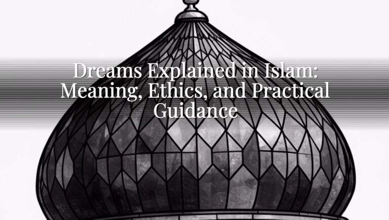 Dreams Explained in Islam: Meaning, Ethics, and Practical Guidance Dreams Explained in Islam: Meaning, Ethics, and Practical Guidance