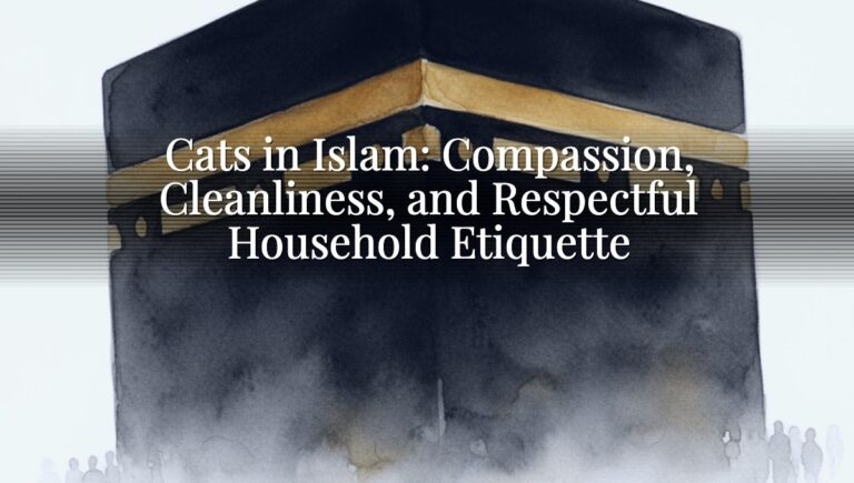 Cats in Islam: Compassion, Cleanliness, and Respectful Household Etiquette Cats in Islam: Compassion, Cleanliness, and Respectful Household Etiquette
