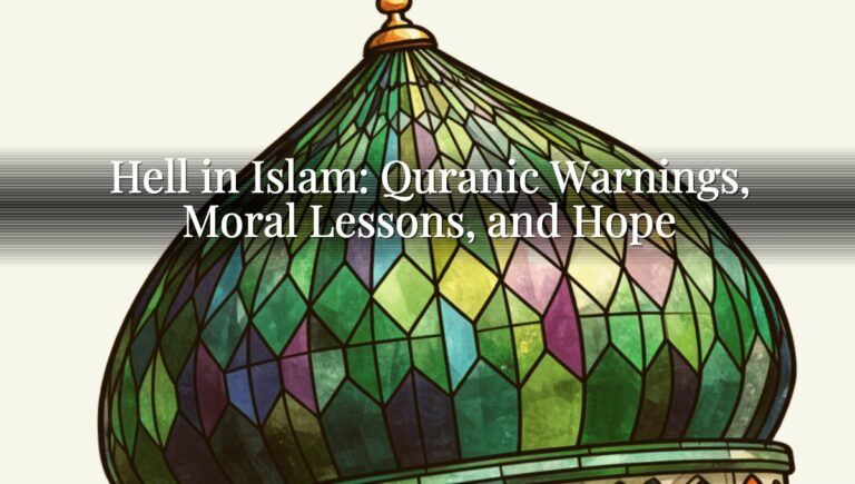 Hell in Islam: Quranic Warnings, Moral Lessons, and Hope
