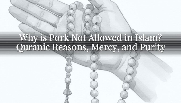 Why is Pork Not Allowed in Islam? Quranic Reasons, Mercy, and Purity Why is Pork Not Allowed in Islam? Quranic Reasons, Mercy, and Purity