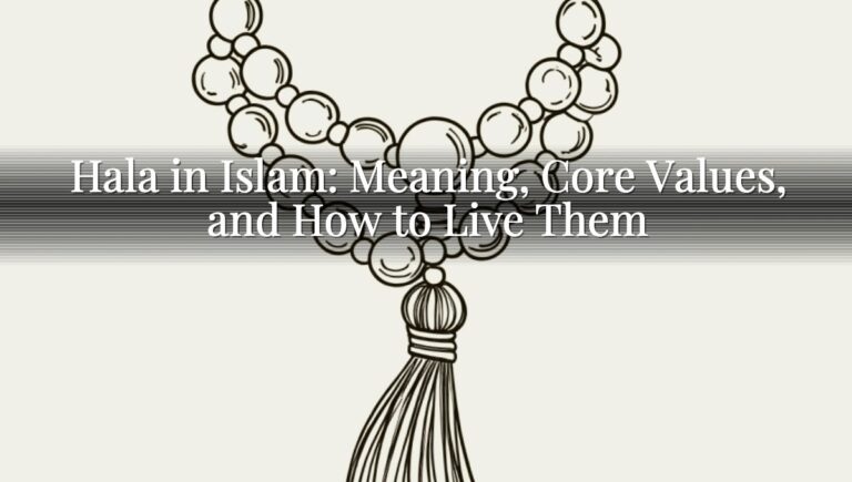 Hala in Islam: Meaning, Core Values, and How to Live Them Hala in Islam: Meaning, Core Values, and How to Live Them