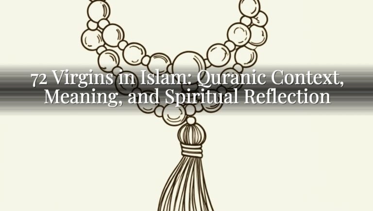 72 Virgins in Islam: Quranic Context, Meaning, and Spiritual Reflection