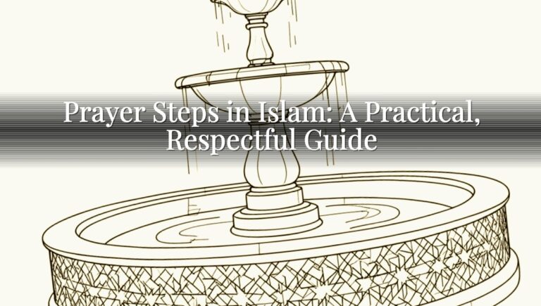 Prayer Steps in Islam: A Practical, Respectful Guide