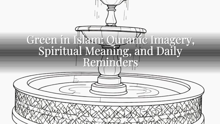 Green in Islam: Quranic Imagery, Spiritual Meaning, and Daily Reminders Green in Islam: Quranic Imagery, Spiritual Meaning, and Daily Reminders
