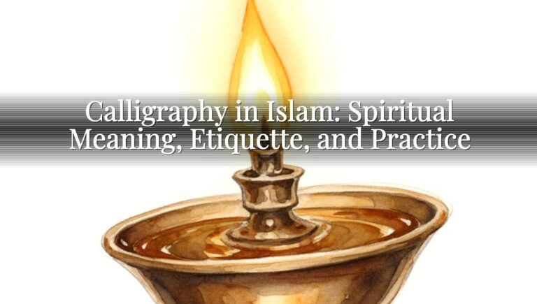 Calligraphy in Islam: Spiritual Meaning, Etiquette, and Practice