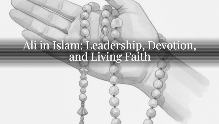 Ali in Islam: Leadership, Devotion, and Living Faith Ali in Islam: Leadership, Devotion, and Living Faith