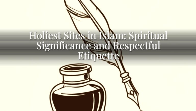 Holiest Sites in Islam: Spiritual Significance and Respectful Etiquette