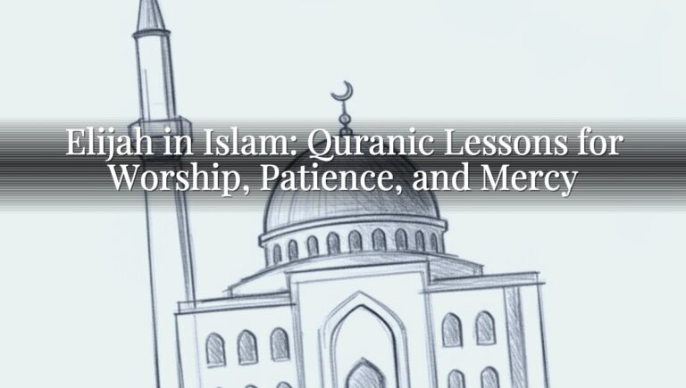 Elijah in Islam: Quranic Lessons for Worship, Patience, and Mercy Elijah in Islam: Quranic Lessons for Worship, Patience, and Mercy