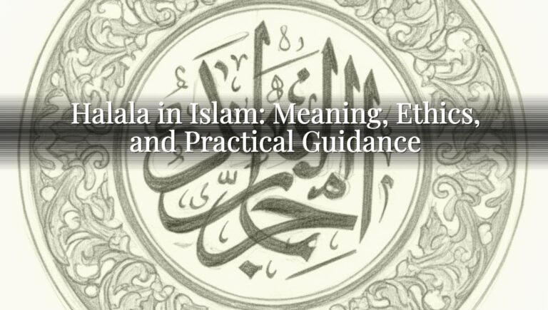Halala in Islam: Meaning, Ethics, and Practical Guidance