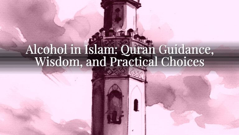 Alcohol in Islam: Quran Guidance, Wisdom, and Practical Choices