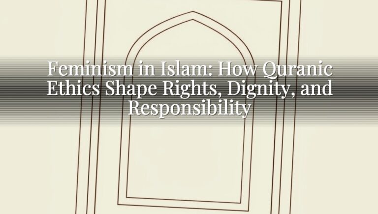 Feminism in Islam: How Quranic Ethics Shape Rights, Dignity, and Responsibility