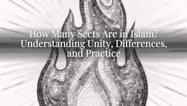 How Many Sects Are in Islam? Understanding Unity, Differences, and Practice