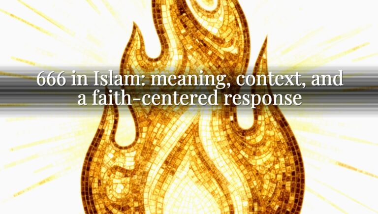666 in Islam: meaning, context, and a faith-centered response