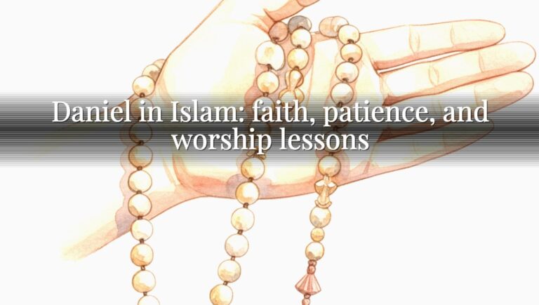 Daniel in Islam: faith, patience, and worship lessons Daniel in Islam: faith, patience, and worship lessons