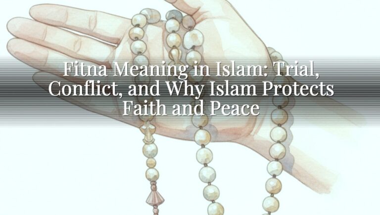 Fitna Meaning in Islam: Trial, Conflict, and Why Islam Protects Faith and Peace