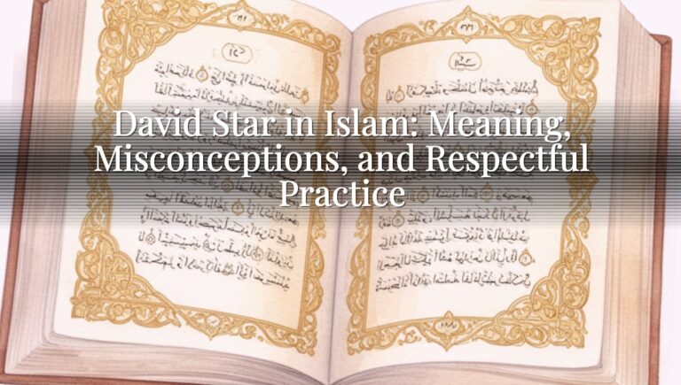 David Star in Islam: Meaning, Misconceptions, and Respectful Practice David Star in Islam: Meaning, Misconceptions, and Respectful Practice