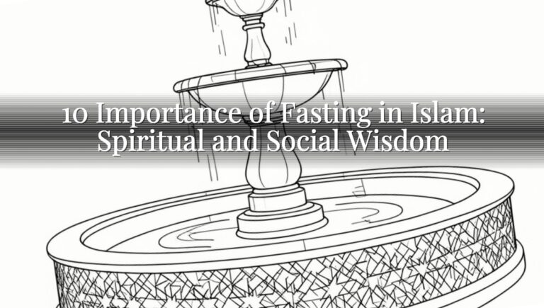 10 Importance of Fasting in Islam: Spiritual and Social Wisdom