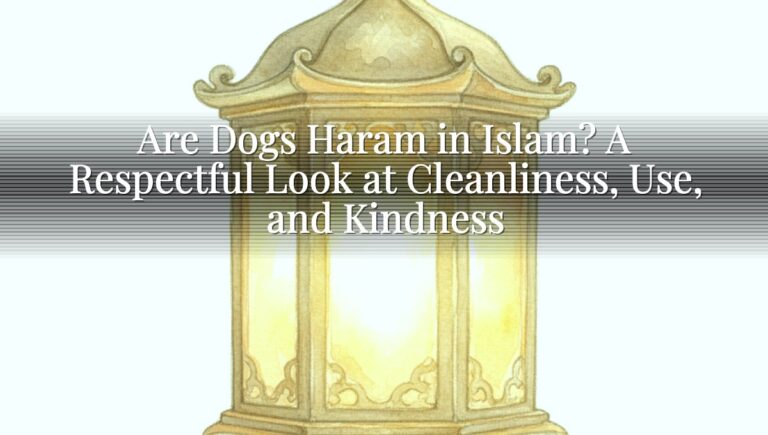 Are Dogs Haram in Islam? A Respectful Look at Cleanliness, Use, and Kindness