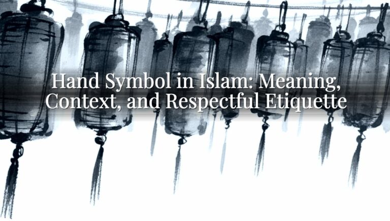 Hand Symbol in Islam: Meaning, Context, and Respectful Etiquette Hand Symbol in Islam: Meaning, Context, and Respectful Etiquette