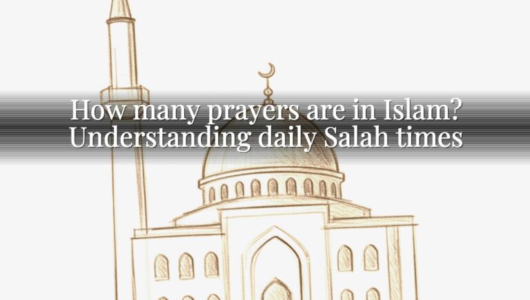 How many prayers are in Islam? Understanding daily Salah times How many prayers are in Islam? Understanding daily Salah times
