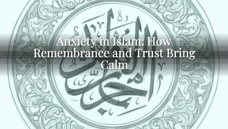 Anxiety in Islam: How Remembrance and Trust Bring Calm