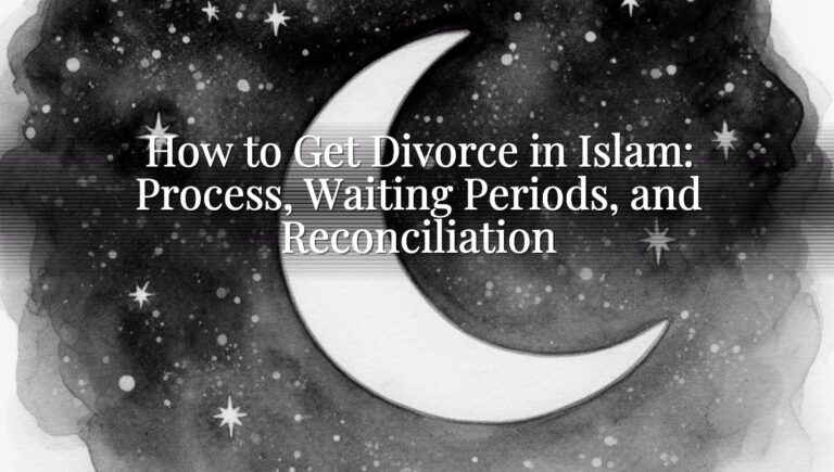 How to Get Divorce in Islam: Process, Waiting Periods, and Reconciliation How to Get Divorce in Islam: Process, Waiting Periods, and Reconciliation