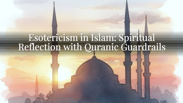 Esotericism in Islam: Spiritual Reflection with Quranic Guardrails Esotericism in Islam: Spiritual Reflection with Quranic Guardrails