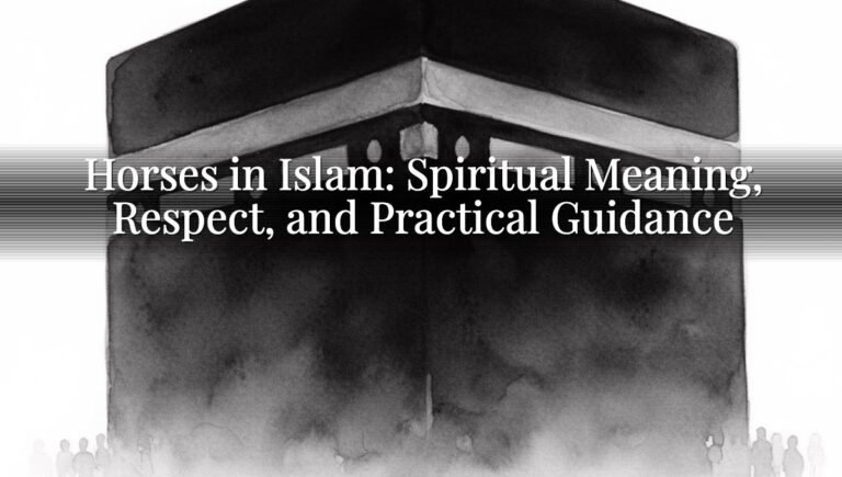 Horses in Islam: Spiritual Meaning, Respect, and Practical Guidance