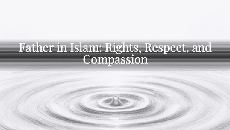 Father in Islam: Rights, Respect, and Compassion