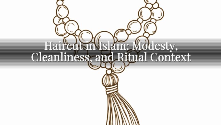 Haircut in Islam: Modesty, Cleanliness, and Ritual Context Haircut in Islam: Modesty, Cleanliness, and Ritual Context