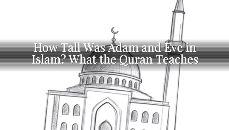 How Tall Was Adam and Eve in Islam? What the Quran Teaches