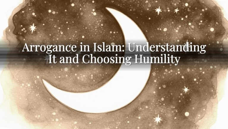 Arrogance in Islam: Understanding It and Choosing Humility
