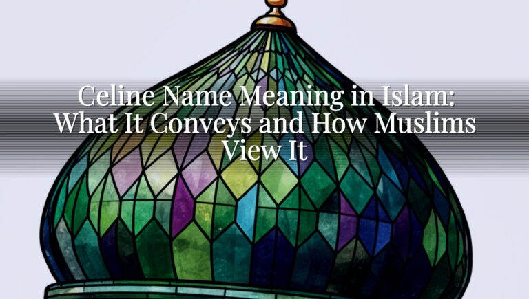 Celine Name Meaning in Islam: What It Conveys and How Muslims View It