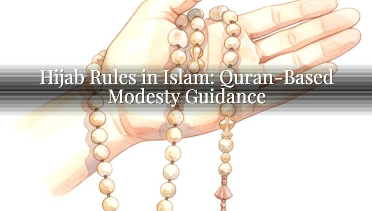 Hijab Rules in Islam: Quran-Based Modesty Guidance