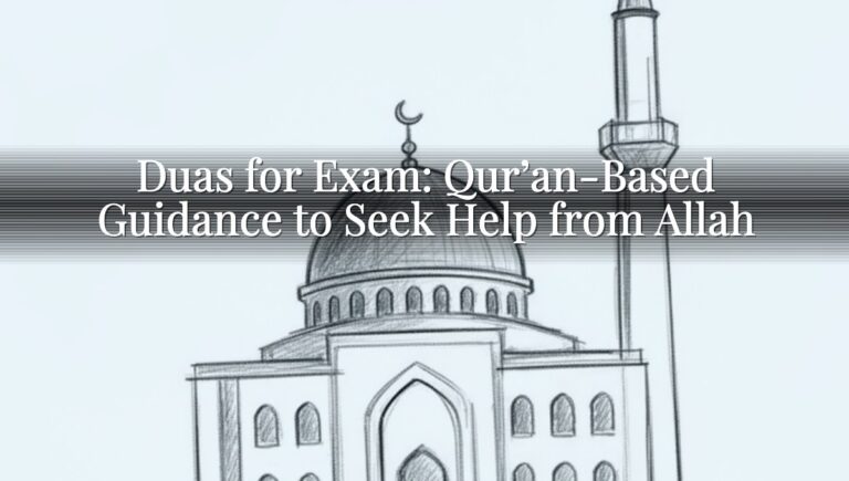 Duas for Exam: Qur’an-Based Guidance to Seek Help from Allah