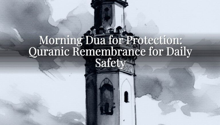 Morning Dua for Protection: Quranic Remembrance for Daily Safety