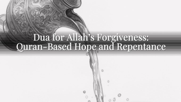 Dua for Allah’s Forgiveness: Quran-Based Hope and Repentance