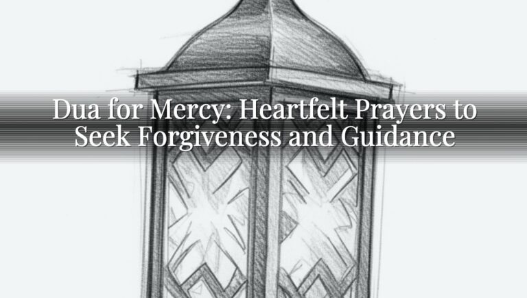 Dua for Mercy: Heartfelt Prayers to Seek Forgiveness and Guidance Dua for Mercy: Heartfelt Prayers to Seek Forgiveness and Guidance