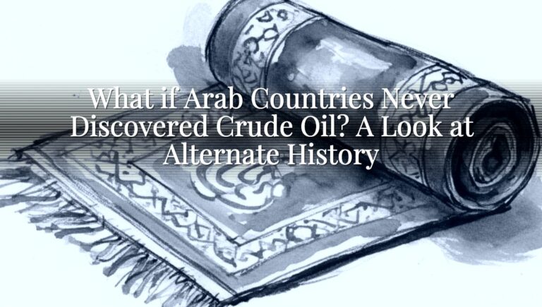 What if Arab Countries Never Discovered Crude Oil? A Look at Alternate History What if Arab Countries Never Discovered Crude Oil? A Look at Alternate History
